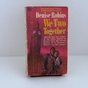 We Two Together by Denise Robins 1959 Fawcett thriller paperback in fair condition