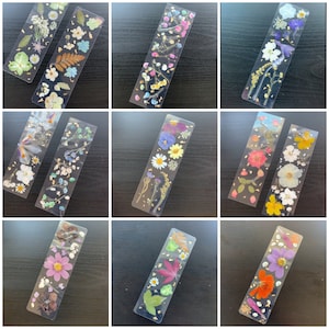 Custom Pressed Flower Bookmark | Book Gifts | Book Accessories