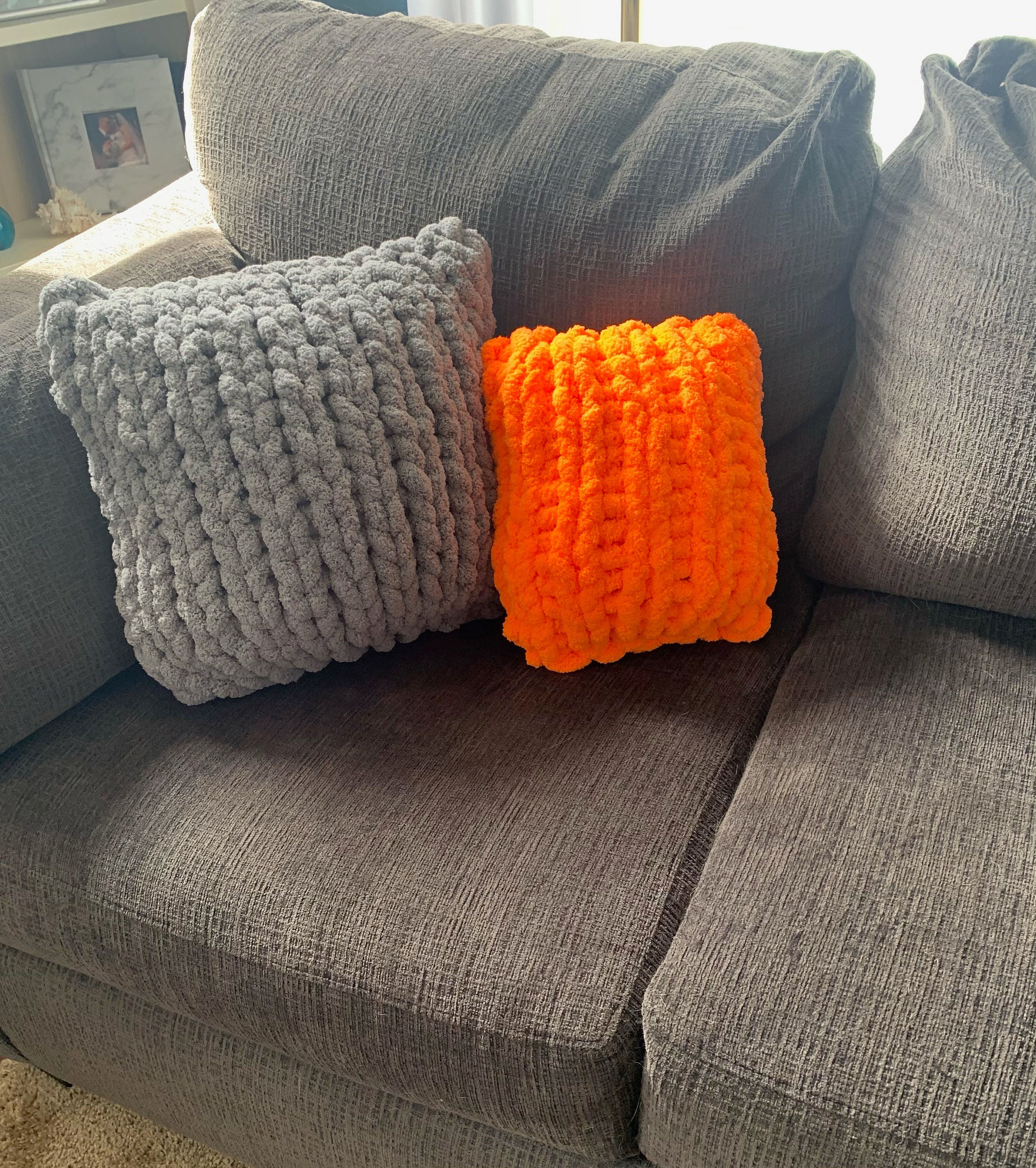 Custom Square ChunkyKnit Pillows/ChunkyKnit Square Etsy
