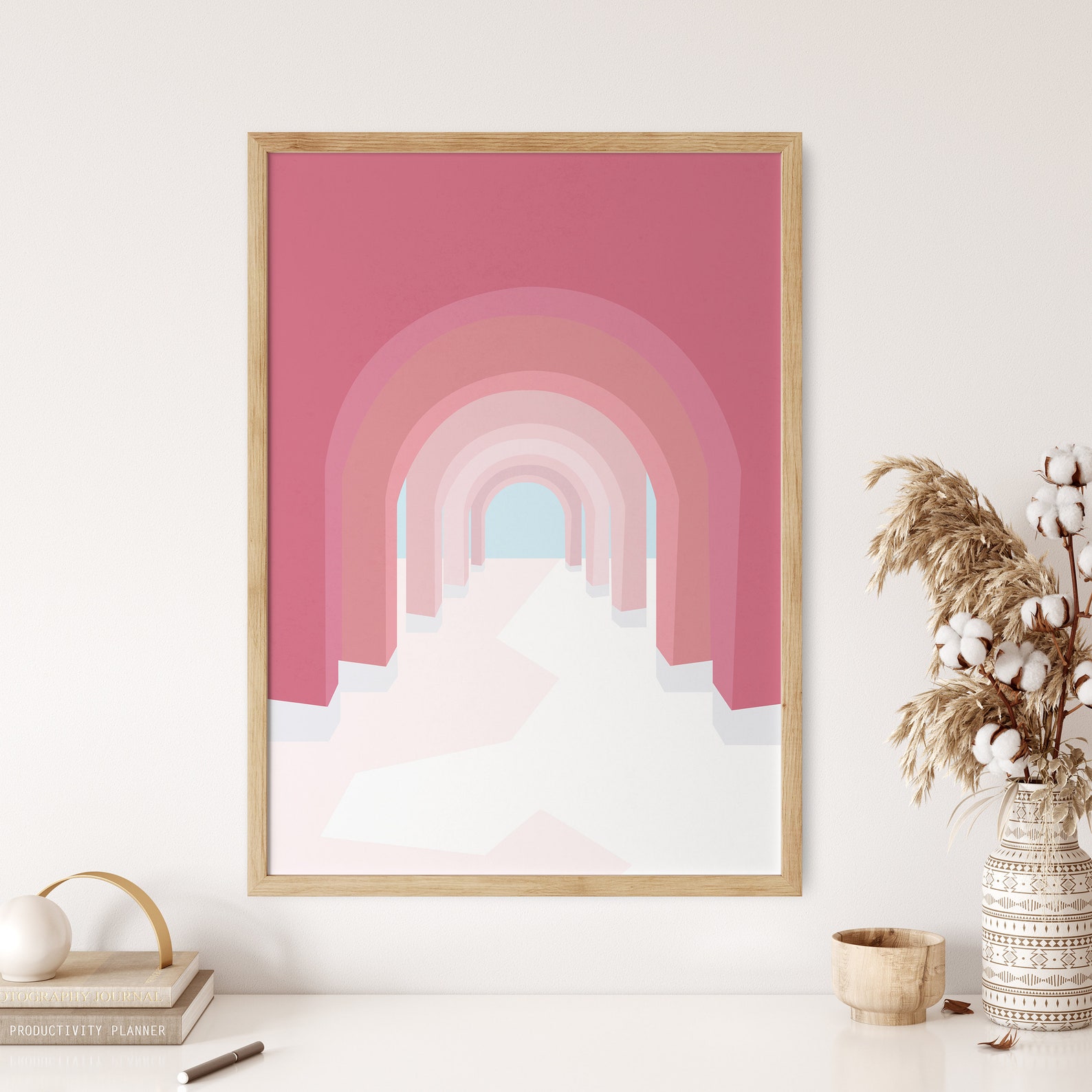 Boho Arch Wall Decor Arch Art Circle Arch Arch Wall Etsy