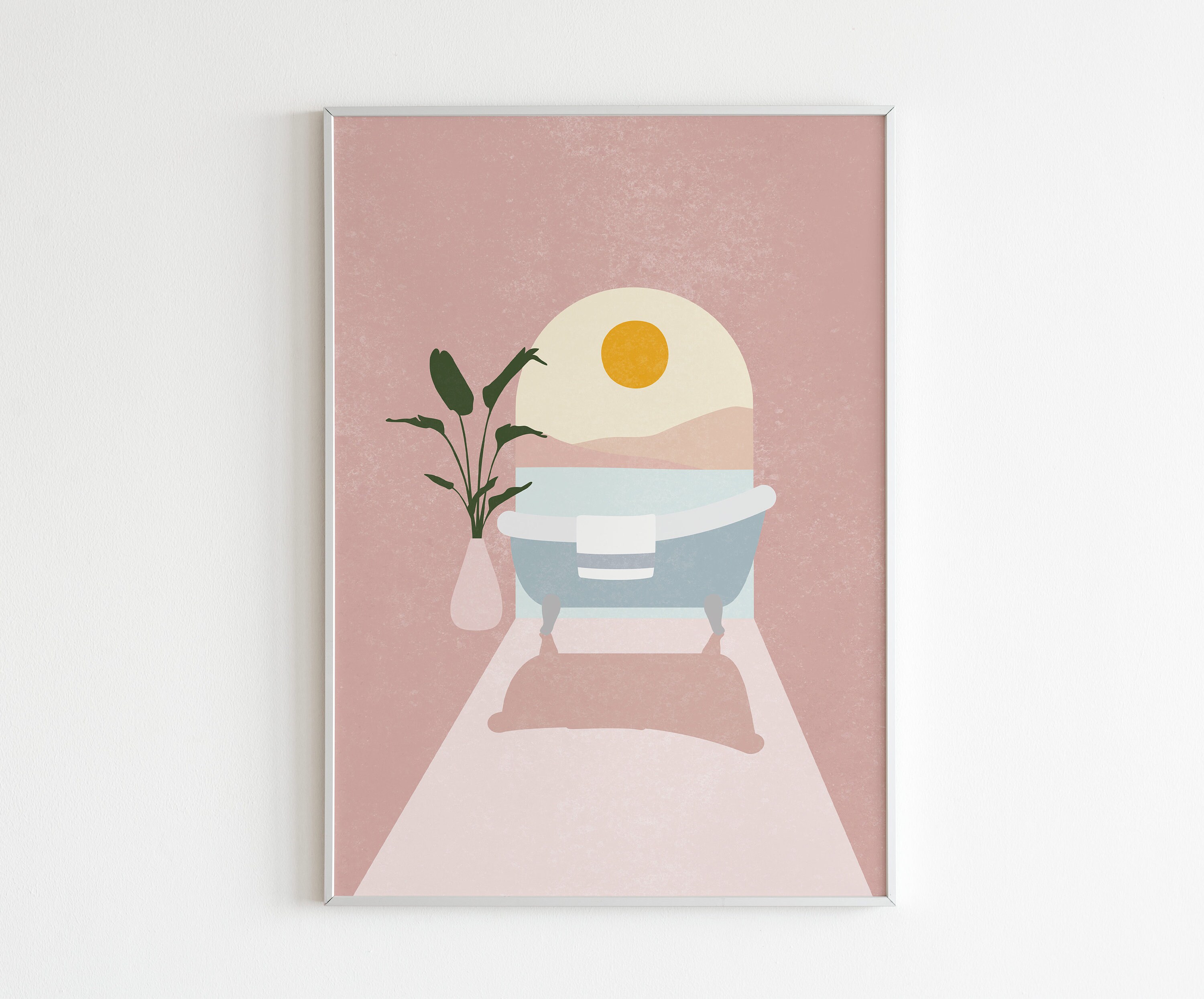 Boho Bathroom Wall Decor Boho Bathroom Decor Boho Etsy UK