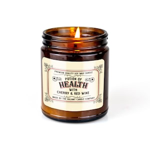 Potion of Health Candle