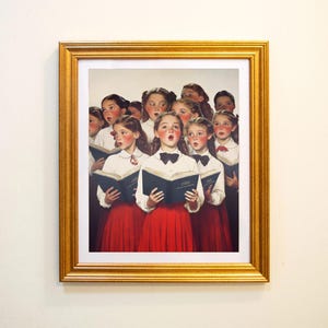 Young Women&#39;s Choir | Latter-day Saint Art Print | Painting by Kevin L. Owens