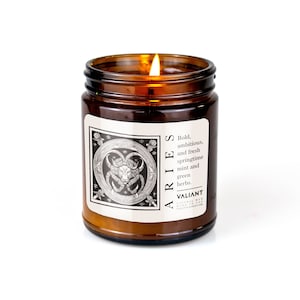 Aries Zodiac Candle