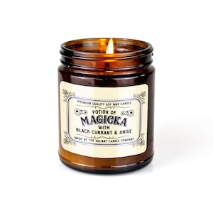 Potion of Magicka Candle