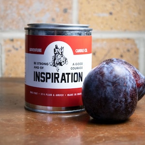 Inspiration Soy Wax Candle | Plum | Amber