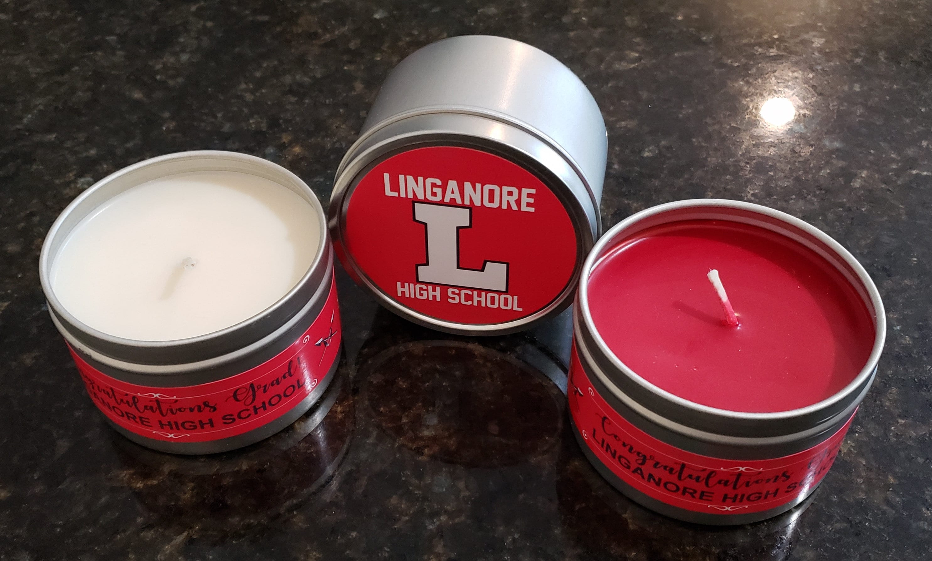 Graduation Gifts Candles Custom High School Urbana Etsy
