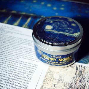 Sternenklare Nacht Kerze | Vincent van Gogh | Sojawachs