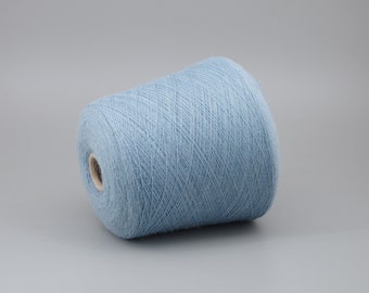 Baby Alpaca yarn on cone, hand knitting yarn per 100 gram