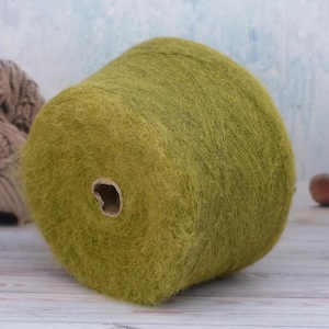 Baby alpaca yarn on cone, price per 100 grams
