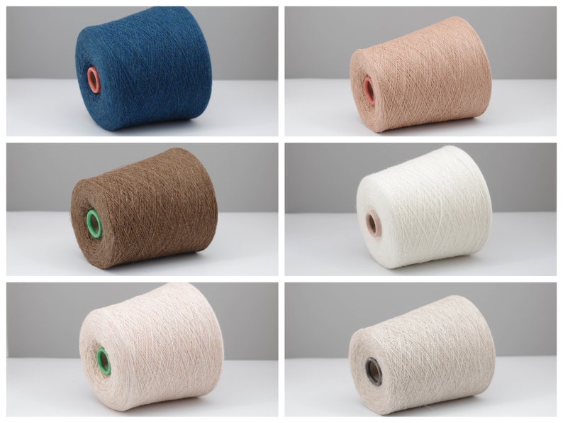 Angora Rabbit Yarn on Cone, Yarn for Knitting, Price per 100 Gram Etsy