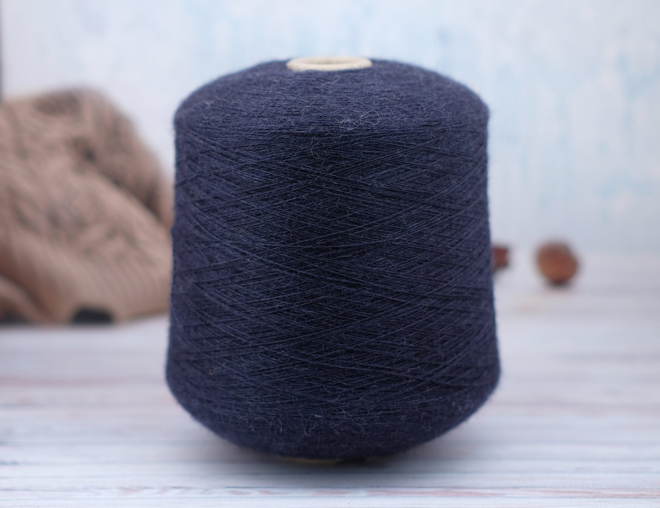 Organic Cotton 12/2 Weaving Yarn-1 Pound Cone