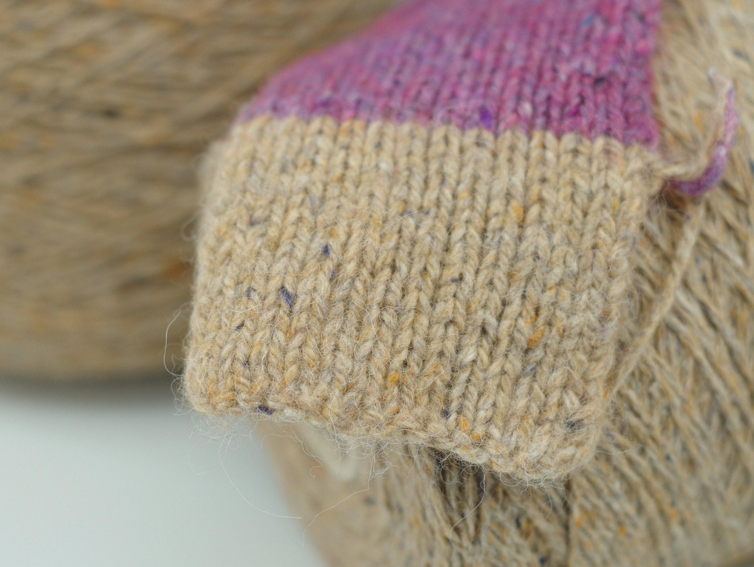 Cashmere tweed yarn on cone yarn for knitting weaving and Etsy