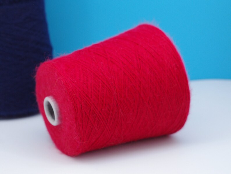 Angora Rabbit Yarn on Cone Yarn for Knitting Price per 100 Etsy