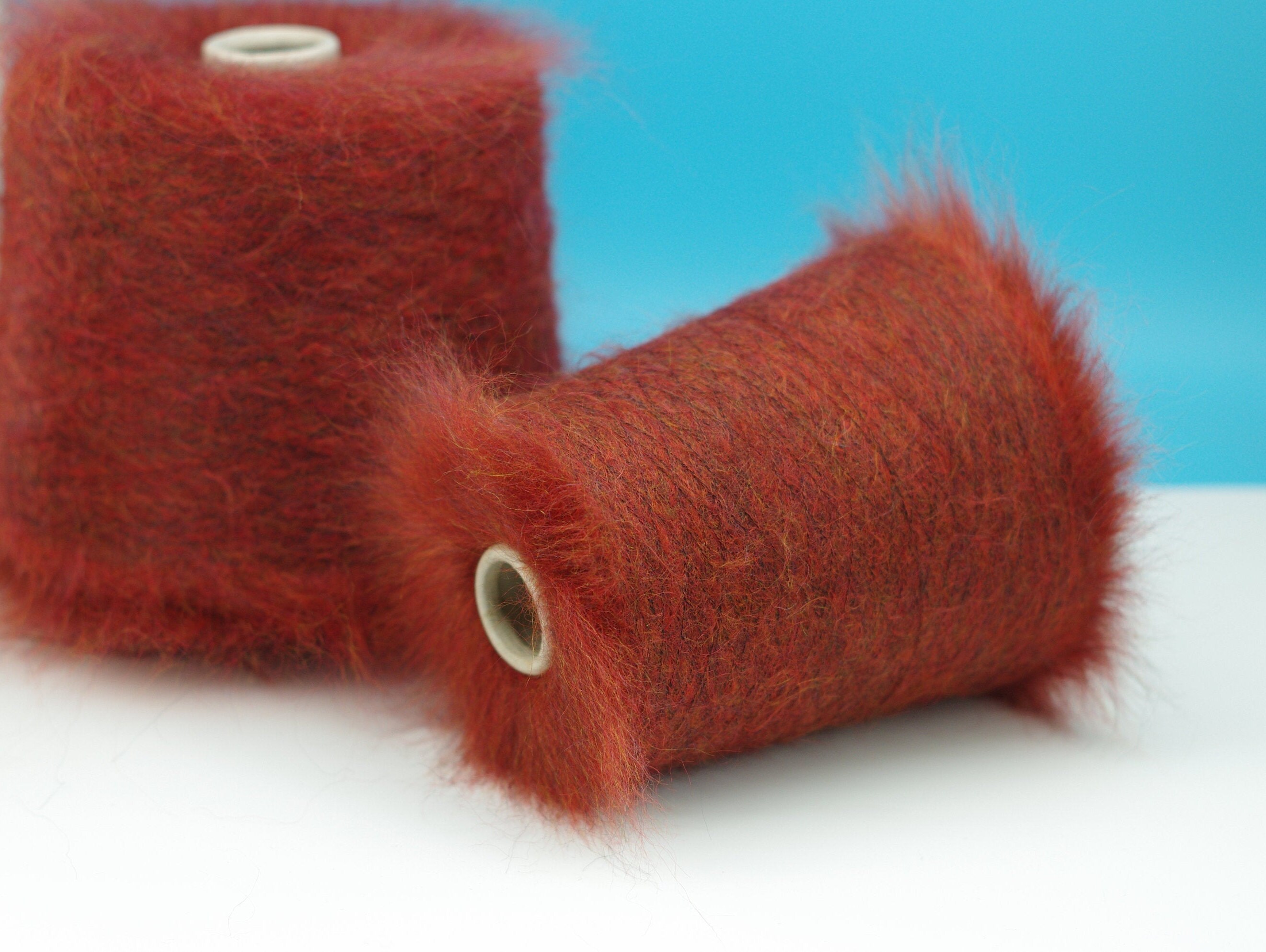 Kid mohair yarn on cone hand knitting price per 100 gram Etsy