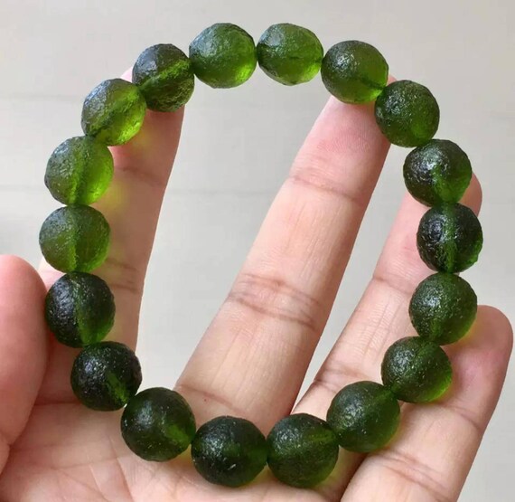 Moldavite bracelet etsy deals
