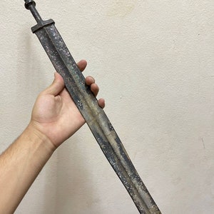 Wonderful Ancient Roman legionary Old Bronze Rare Large Sword Circa 300-200AD