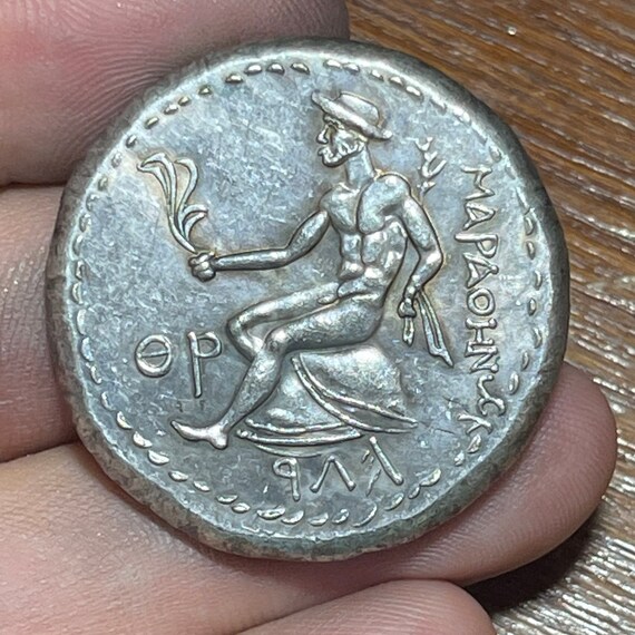 BC 4th Century Roman Greek Empire Antique Solid B… - image 3
