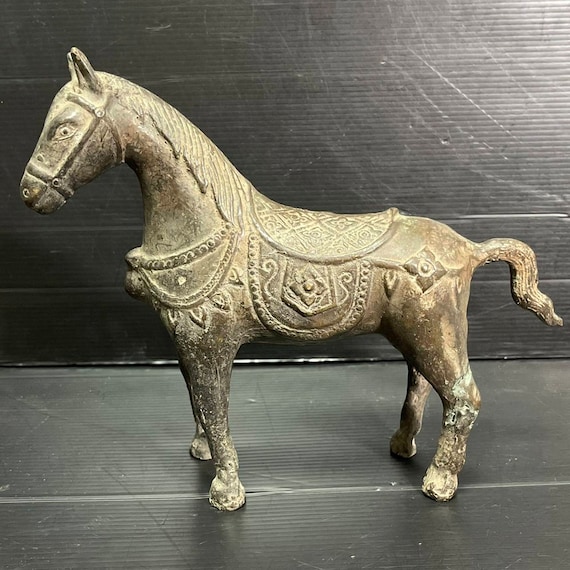 古代ローマの青銅の馬像：西暦300～400年頃 - Etsy 日本