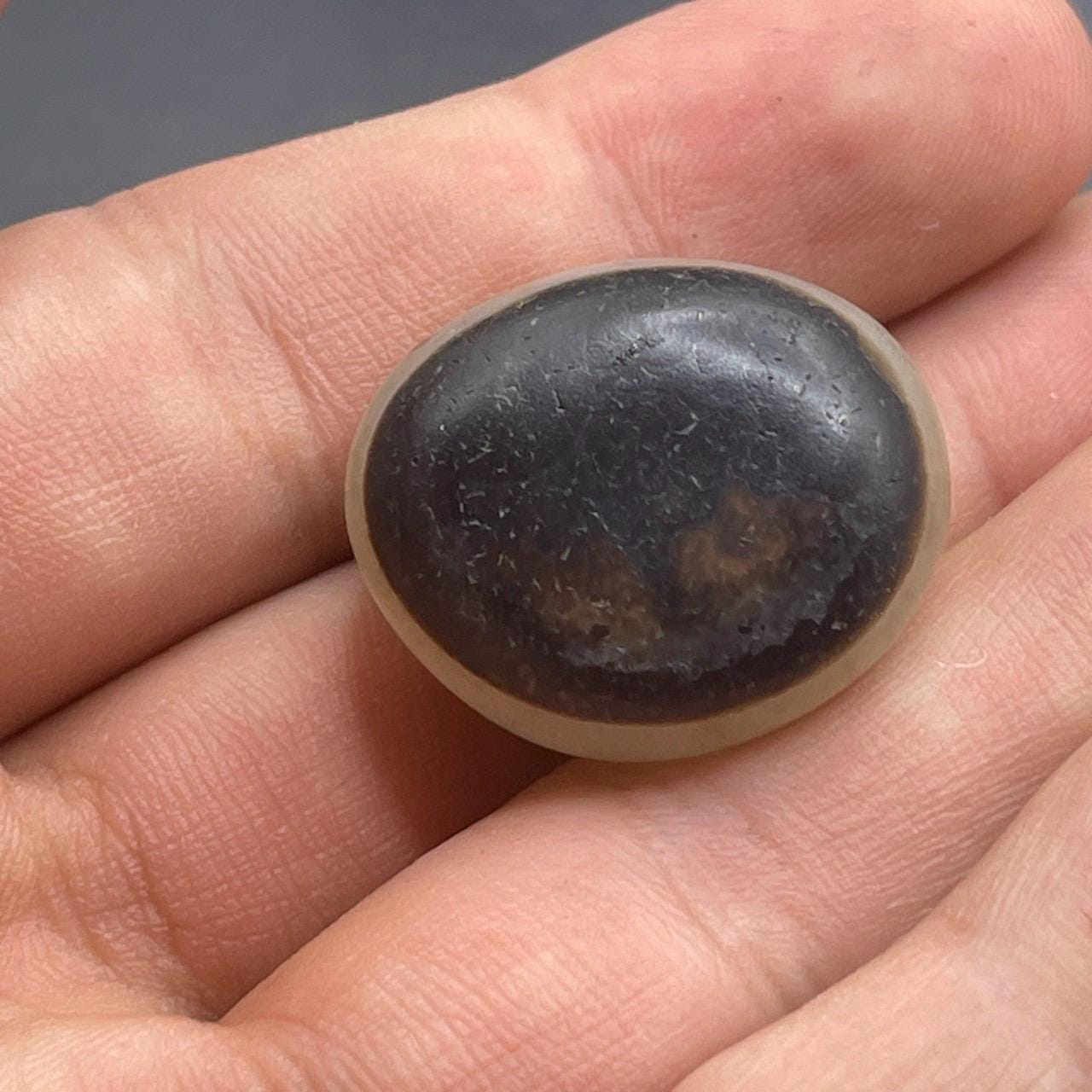 アンティークヒマラヤ古代インドチベットアイバンドスルマニアゲート