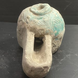 Certified museum quality Ancient Byzantine terracotta oil lamp circa 700-800AD in good condition