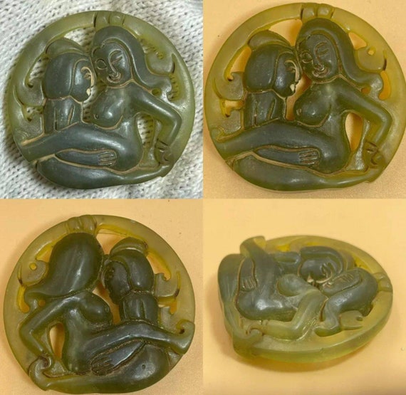 Beautiful Old Antique Pyu Period Jade Stone Carve… - image 1