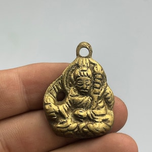 Unique near Eastern bronze Buddha figure Amulet pendant