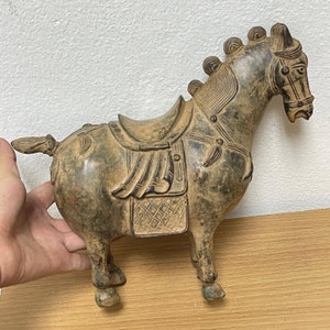 Mesume Quality Ancient Roman Bronze Big Horse Statue weighting 2.2kg Free Shipping Worldwide