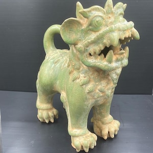 Großer orientalischer Drache / Drachen Statue aus der 1960er Jahre