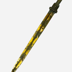 Spectacular Ancient Near Eastern Gold Gilded Bronze Excellent Big Sword in good condition/ FREE EXPRESS SHIPPING
