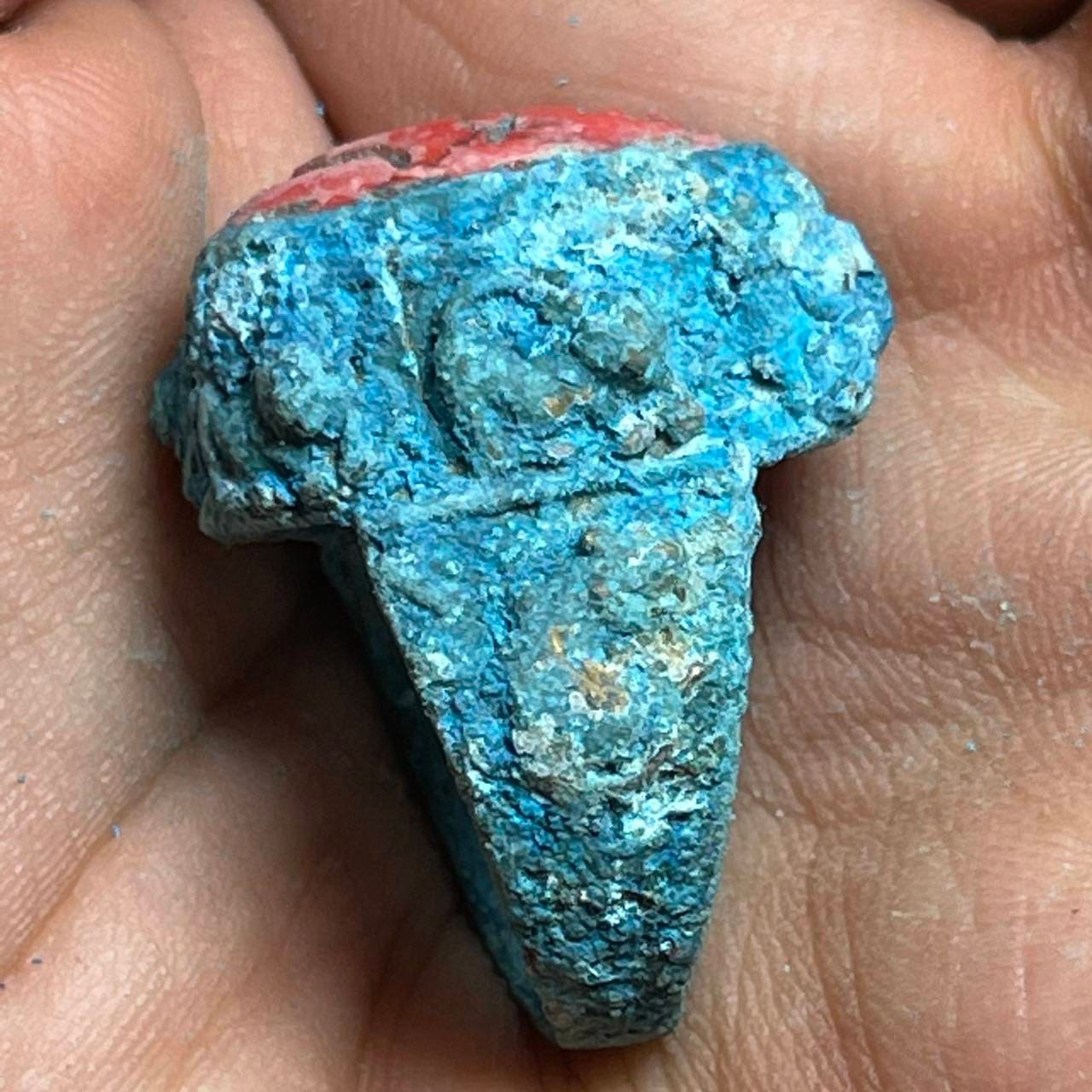 古代青銅の凹版印章リング：近東ハワイット石 - Etsy 日本