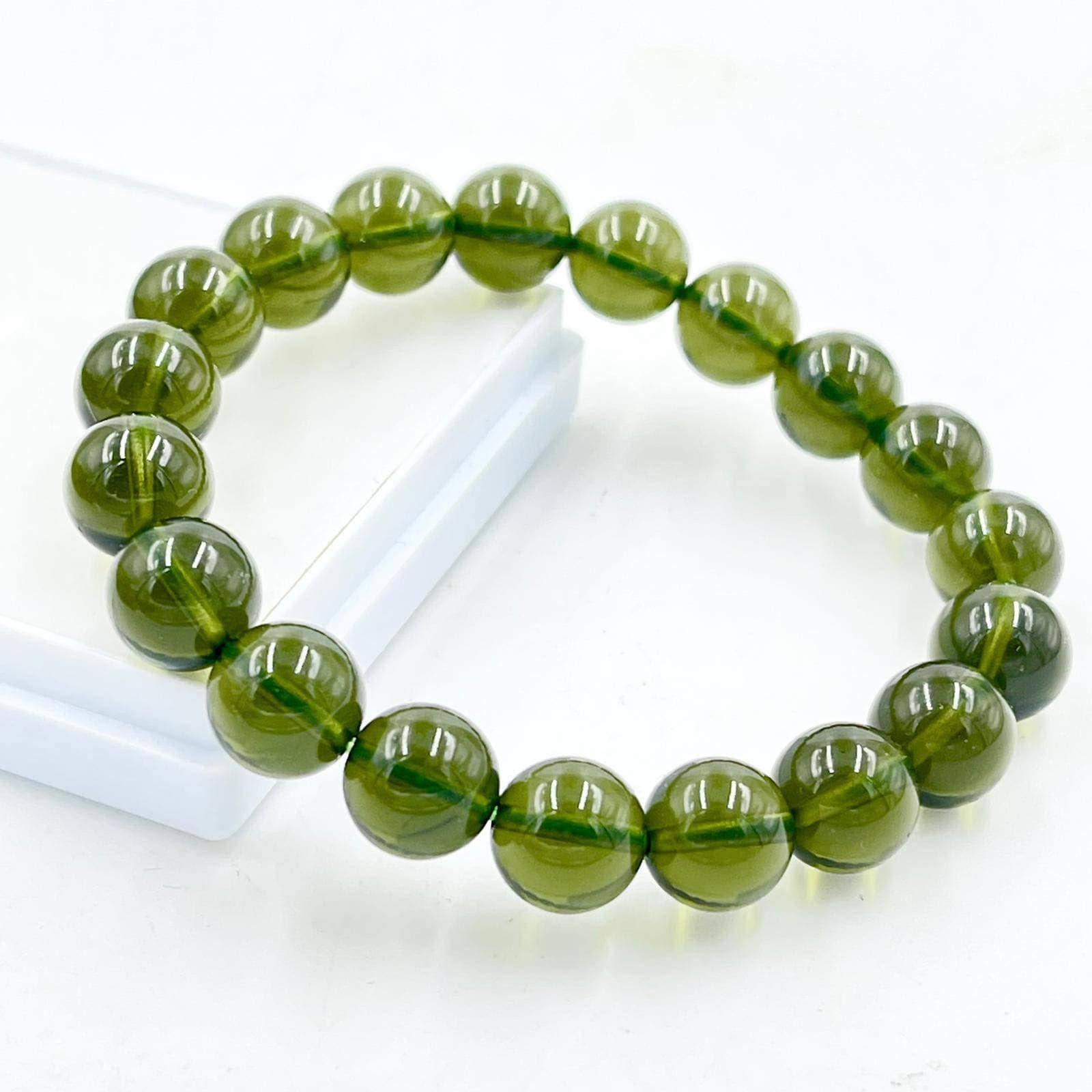 Moldavite bracelet authentic deals
