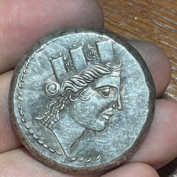 BC 4th Century Roman Greek Empire Antique Solid B… - image 4