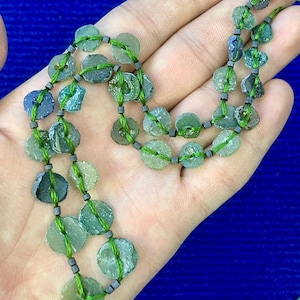 Afghanistan 1 Strand Ancient Roman glass beads strand for jewelry making