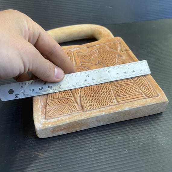 Authentic large Ancient Near Eastern limeStone we… - image 5