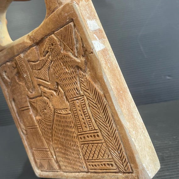 Authentic large Ancient Near Eastern limeStone we… - image 7