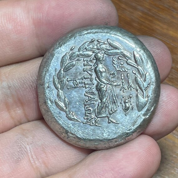BC 4th Century Roman Greek Empire Antique Solid B… - image 3