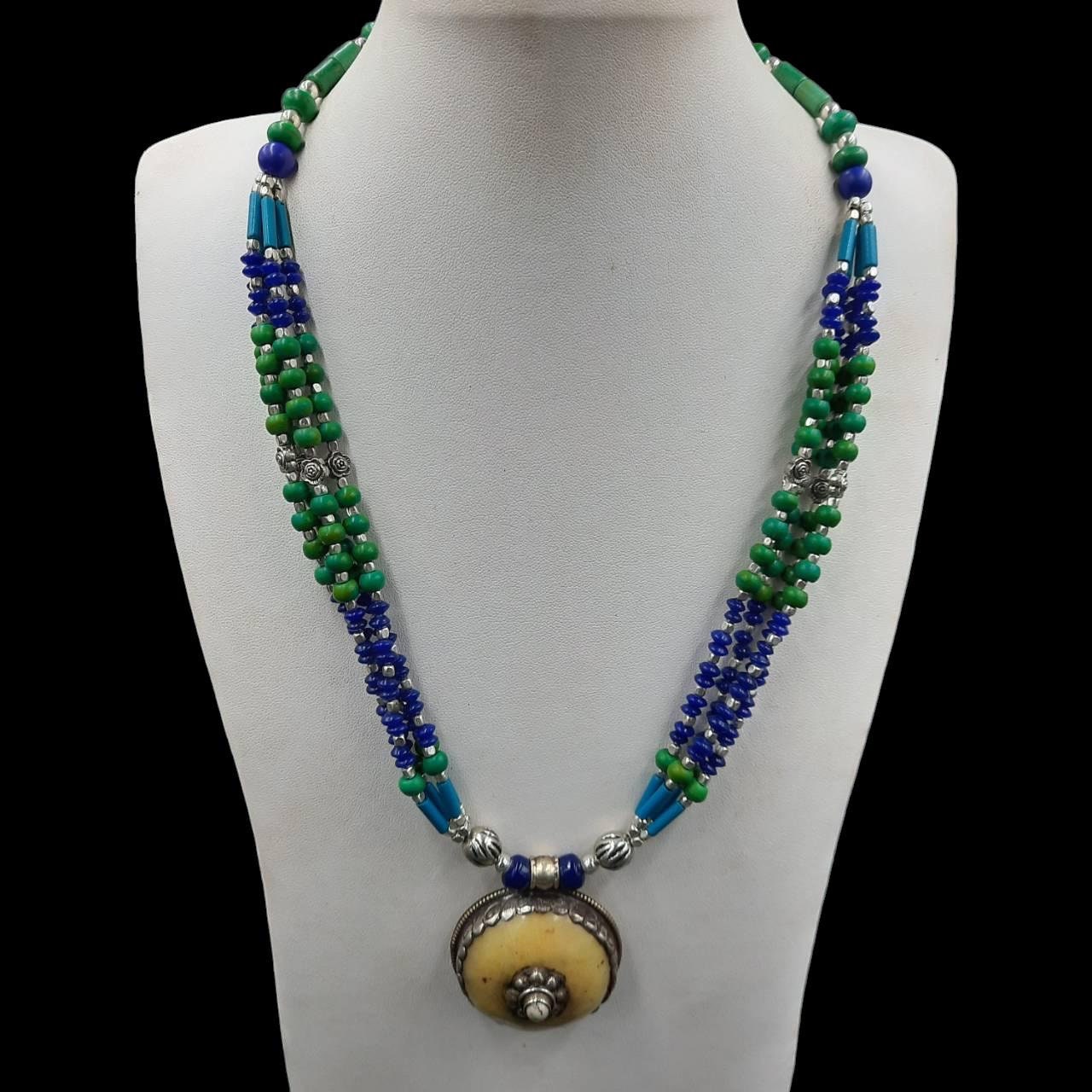 【a-70】　Old new Tibetan style necklace a-70】 Old new Tibetan style necklace Tibetan-style Pendant