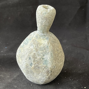 Beautiful Ancient Roman irdescent glass  bottle in good condition