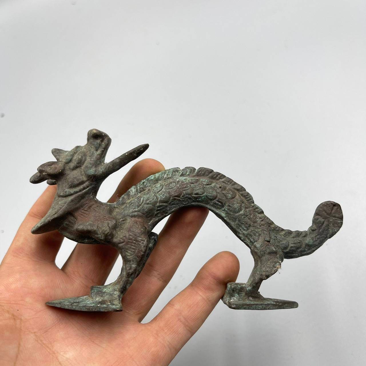 Unique Ancient Roman Bronze Dragon Figure Door Handle - Etsy