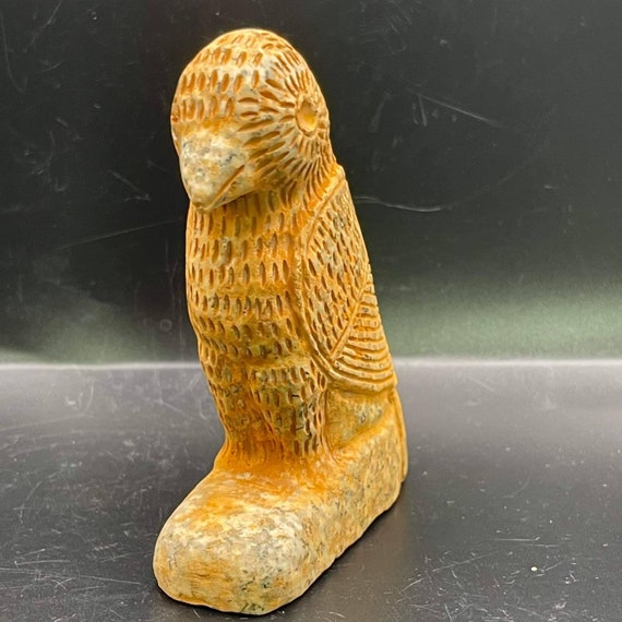 1 世紀の非常にユニークな古代近東の石彫りの鳥の像の彫刻 - Etsy 日本