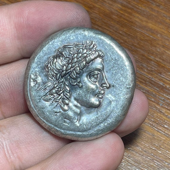 BC 4th Century Roman Greek Empire Antique Solid B… - image 5