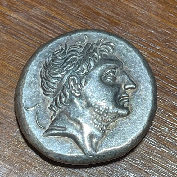 紀元前4世紀ギリシャ帝国の青銅貨：古代ローマの遺物 - Etsy 日本