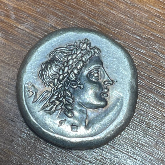 BC 4th Century Roman Greek Empire Antique Solid B… - image 1
