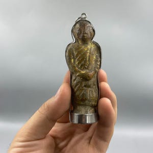 Wonderful Ancient near Eastern terracotta Worshipper figurine statue