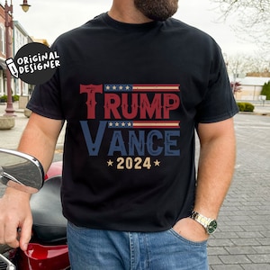 Trump Vance 2024 Retro Vintage PNG Svg, Trump Vance Shirt, Vance 2024 ...