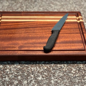Multi Wood Cutting Board with Juice Groove