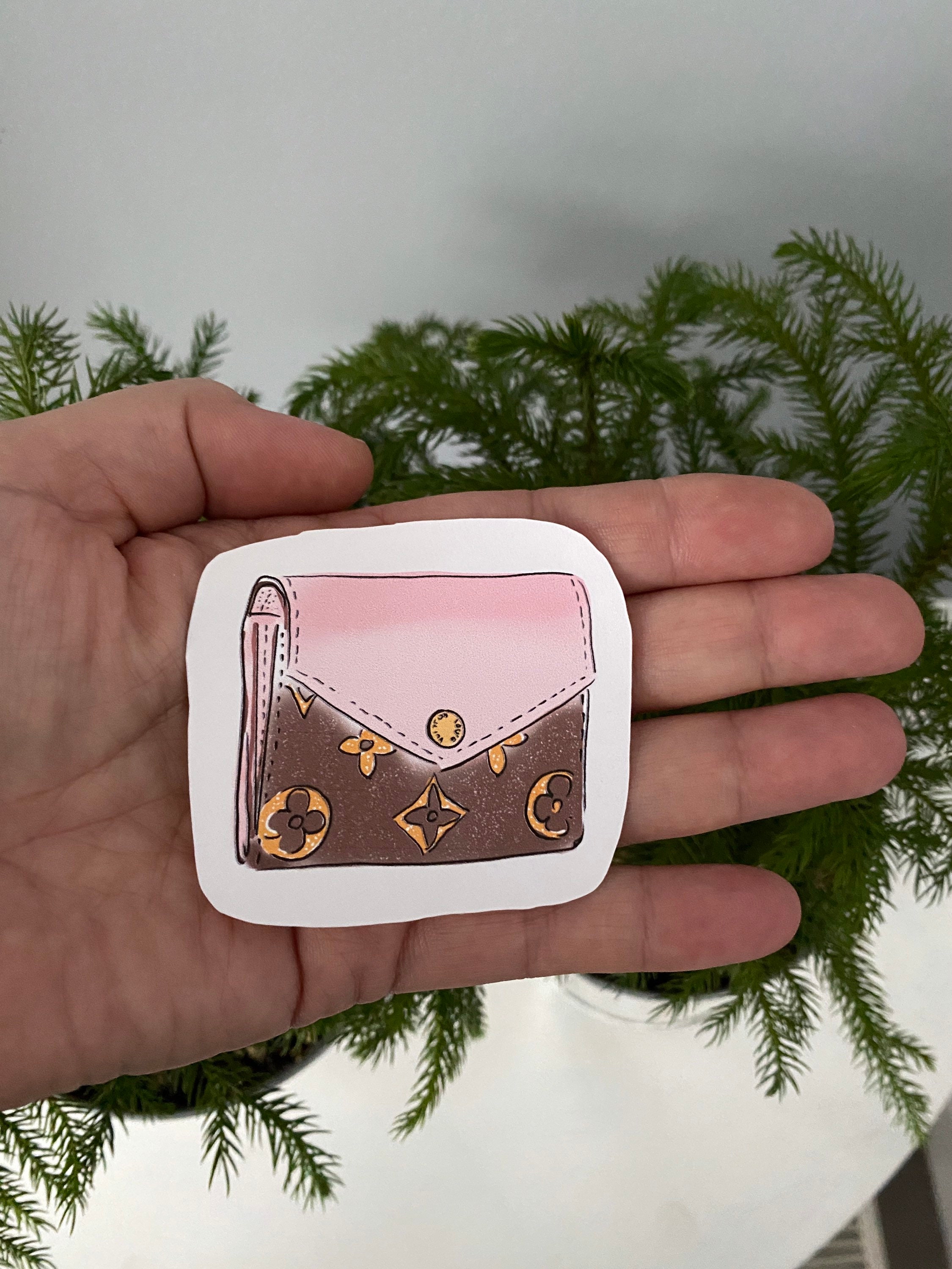 Designer Wallet sticker Etsy