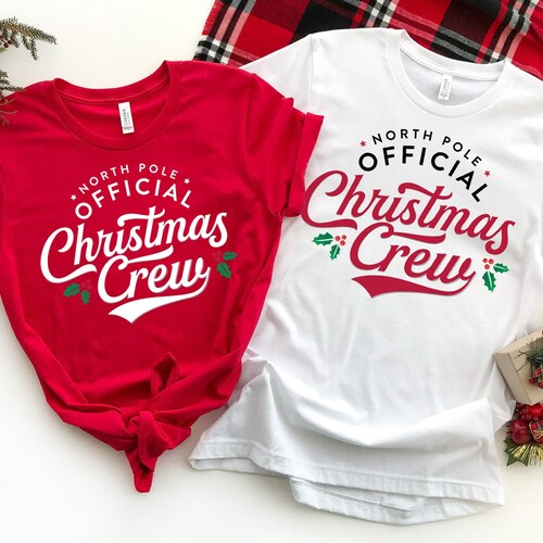 Matching Christmas Shirt Christmas Crew 
