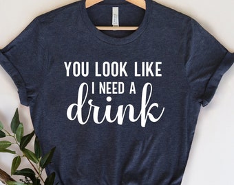 Funny Drinking Shirt Etsy